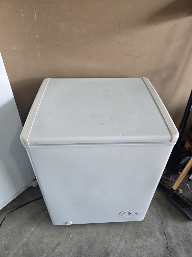 White Chest Freezer
