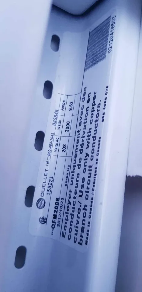 *BRAND NEW IN BOX!!* 2000W BASEBOARD HEATER (Around 84" Long)! image indicator(6)