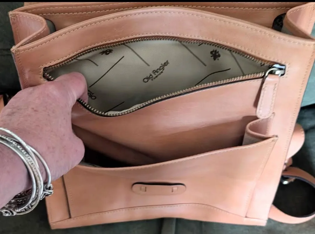 Genuine Italian Leather Backpack image indicator(3)