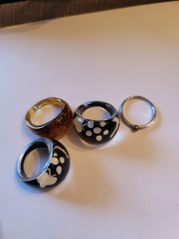 Assorted Fashion Rings - Funky & Unique! thumbnail