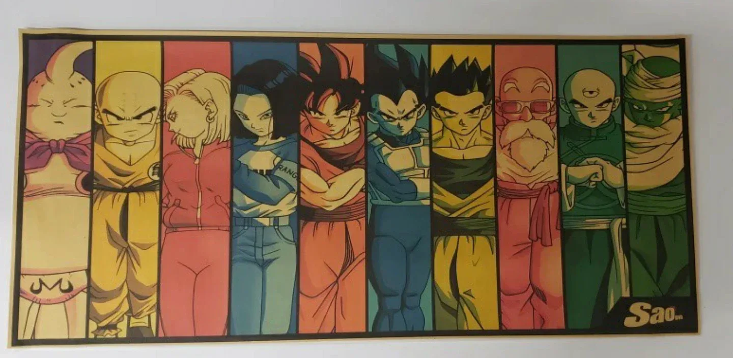 Dragon Ball Super Wall Art Poster thumbnail