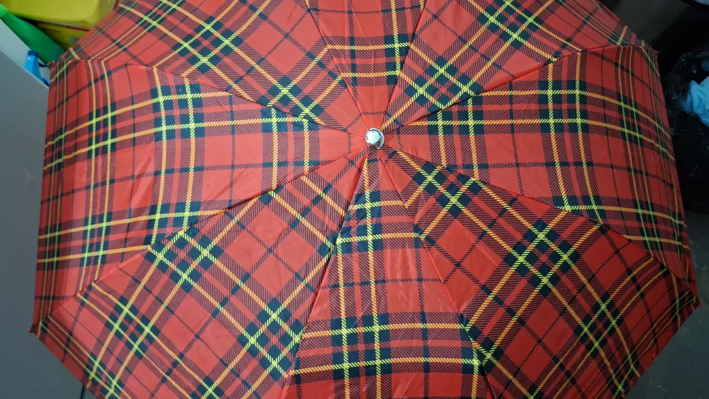 Red Tartan Umbrella 🇨🇦 thumbnail