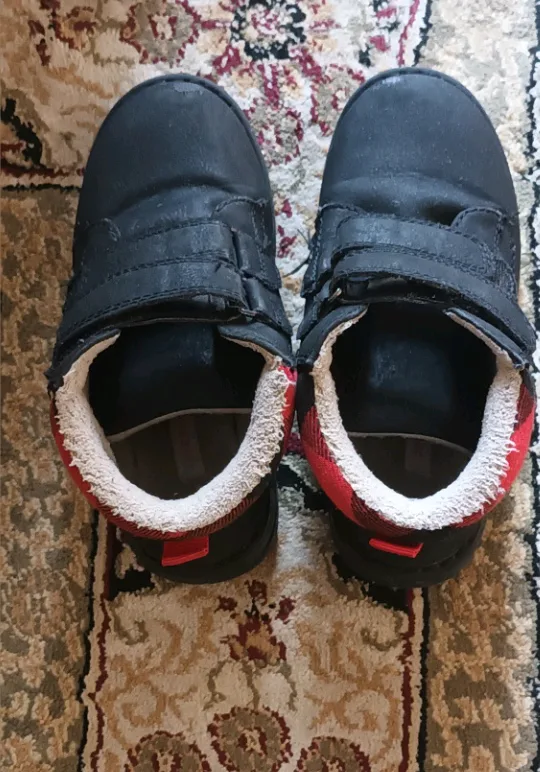 Black Shoes with Velcro Straps thumbnail