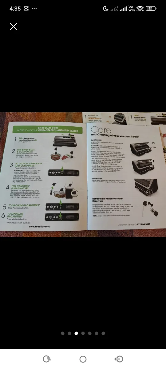 🇨🇦🆕 FoodSaver FM5400 2-in-1 Food Preservation System image indicator(6)