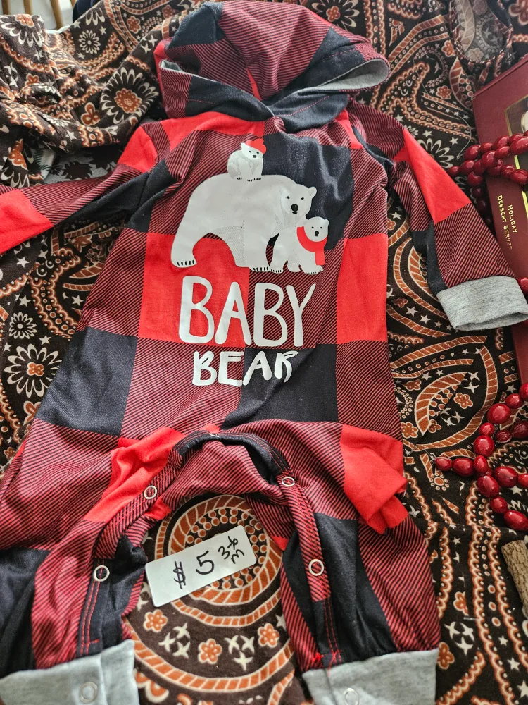 Strand Tailored Baby Bear Onesie (3-6M) thumbnail