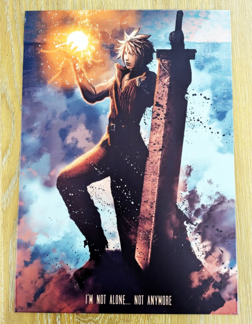 Metal Magnetic Displate Video Game Character Art $40 each - photo 2