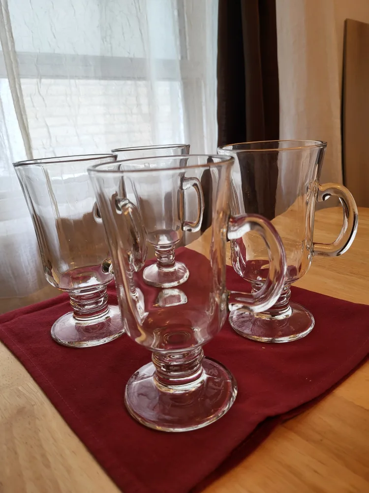 Set of 4 Irish Coffee Mugs thumbnail
