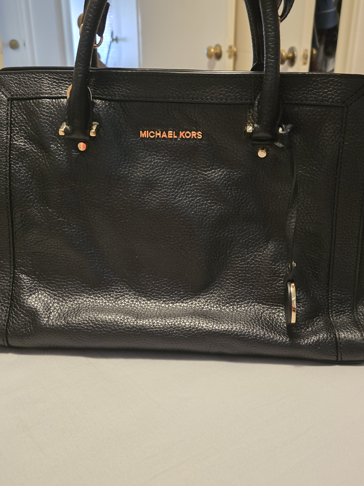 Michael Kors Black Leather Tote Bag - photo 2