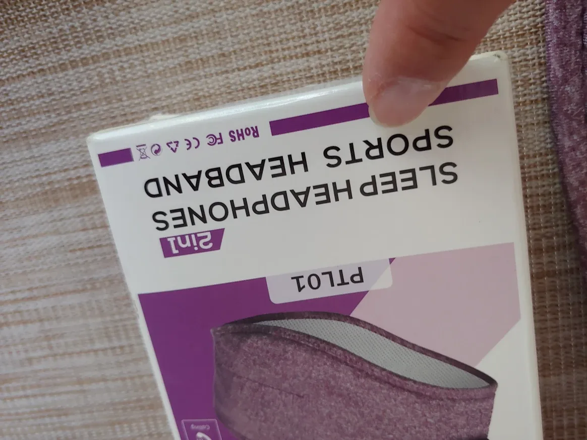 Hand Free Call and Stereo Music Hand Band, Yoga, Cycling, Sleep image indicator(9)