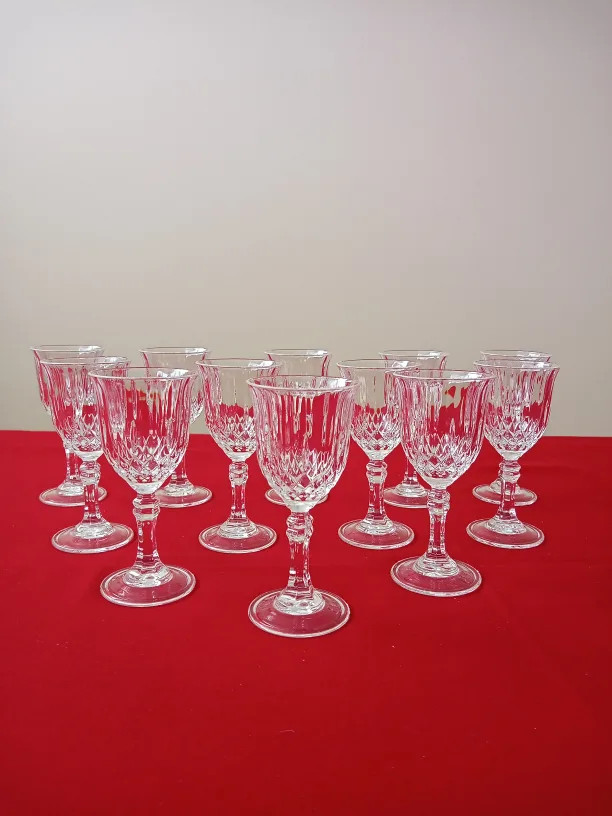 Crystal Liqueur Glasses Set of 12 thumbnail