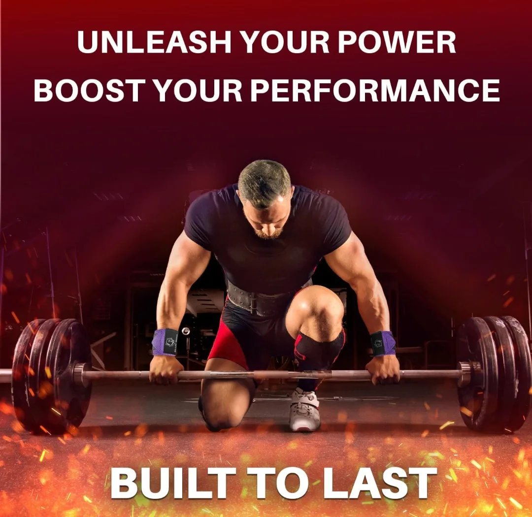 Brand New 2 pairs TECSEUM 18" Brown Wrist Wraps image indicator(7)