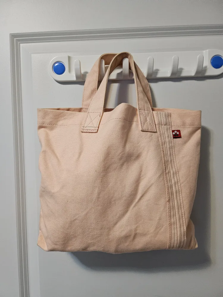 Japan Canvas Tote Bag - Light Pink thumbnail