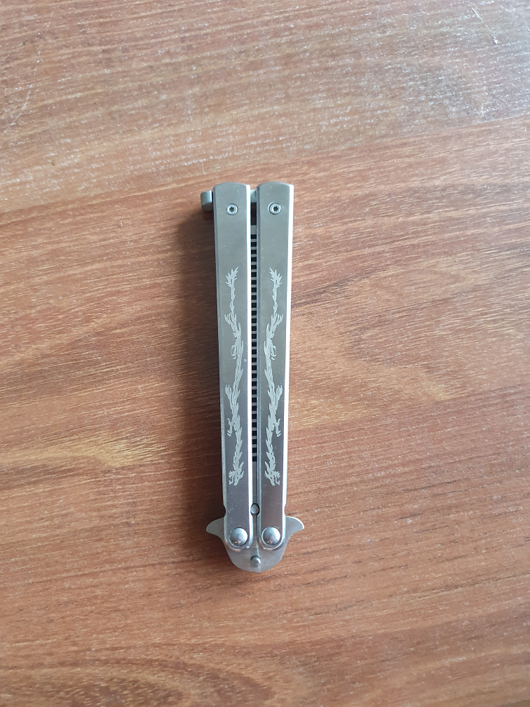 Butterfly Comb - Silver