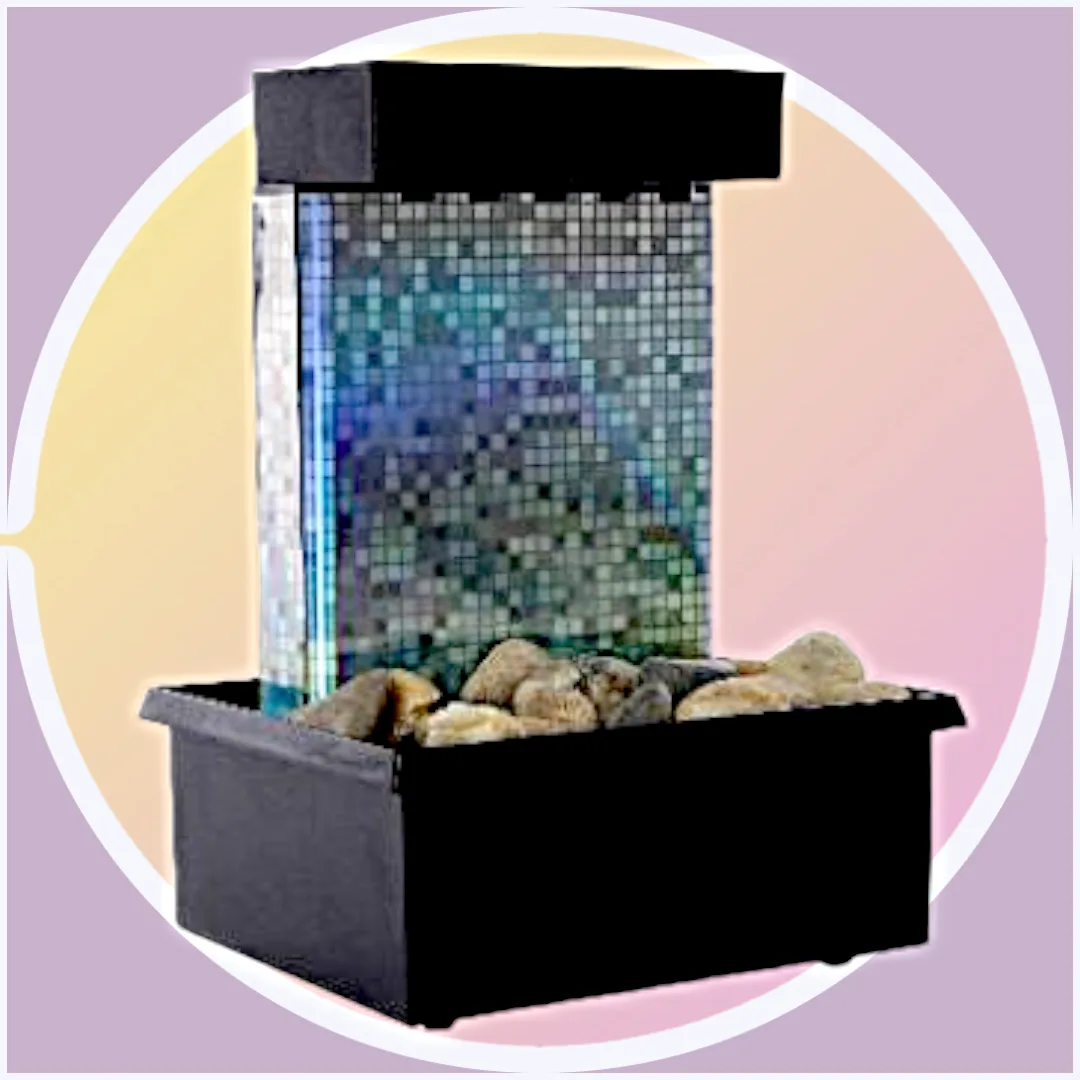 New NIB LED WaterDrip Fountain Rocks Included image indicator(3)
