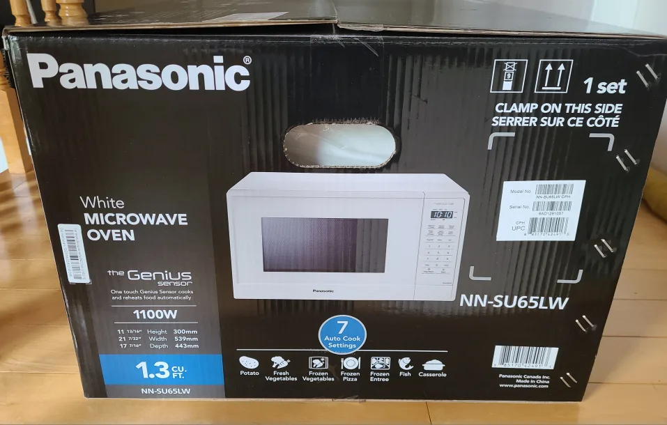 BNIB Panasonic Genius Microwave NN-SU65LW image indicator(2)