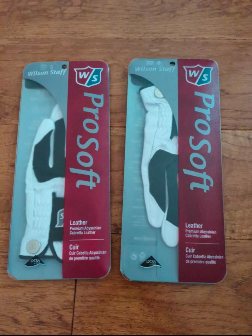 Wilson Staff ProSoft Leather Golf Glove - New thumbnail