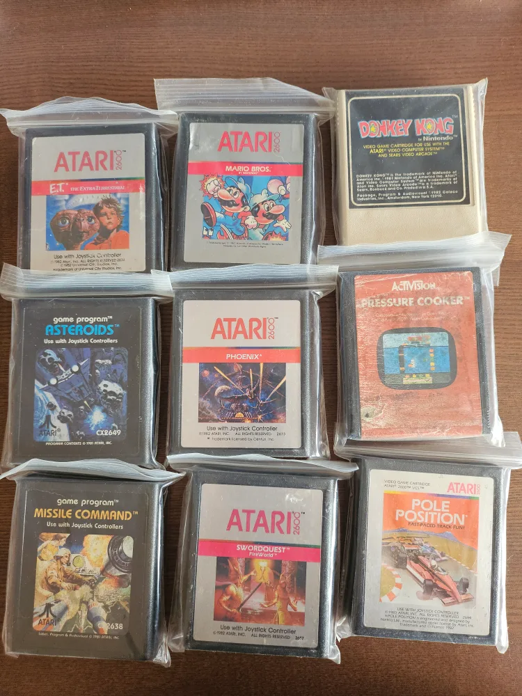Atari 2600 Games for Sale! thumbnail