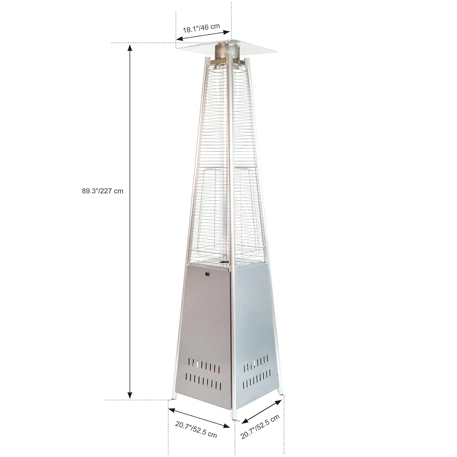Pyramid Flame Patio Heater - Outdoor - photo 5