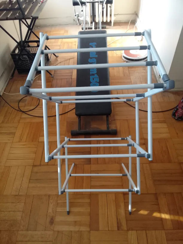 Foldable Clothes Drying Rack - Compact & Sturdy thumbnail