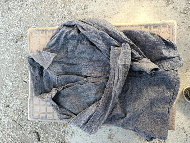 Grey Denim Shirt thumbnail