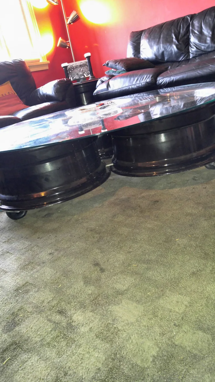 Custom Wheel Rim Coffee Table image indicator(2)