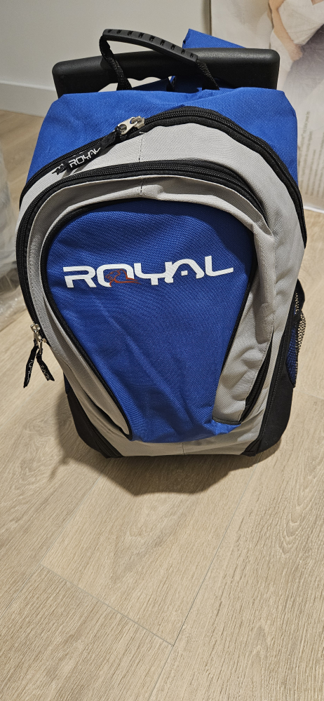 Royal Blue Rolling Backpack