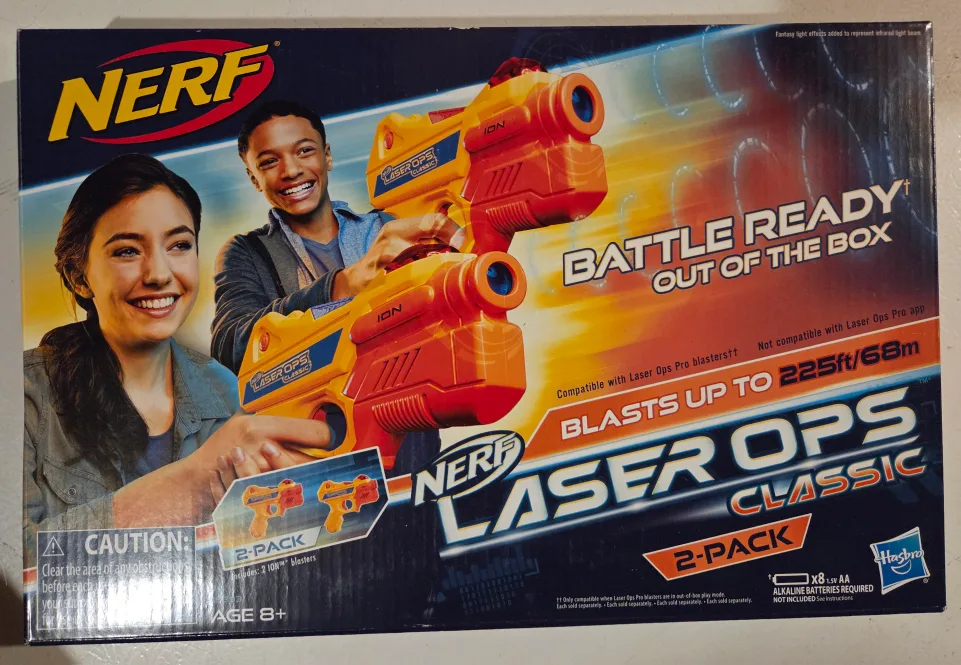 Nerf Laser Ops Classic 2-Pack - New in Box! thumbnail