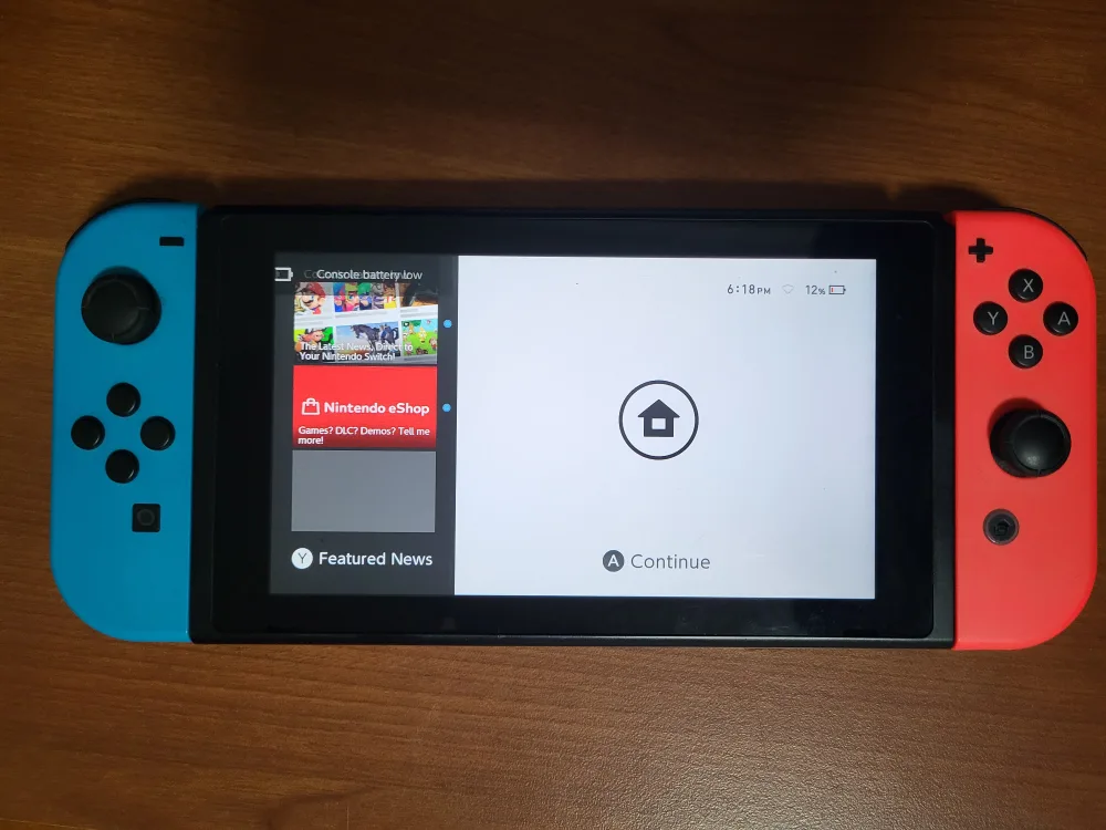 Nintendo Switch Console thumbnail