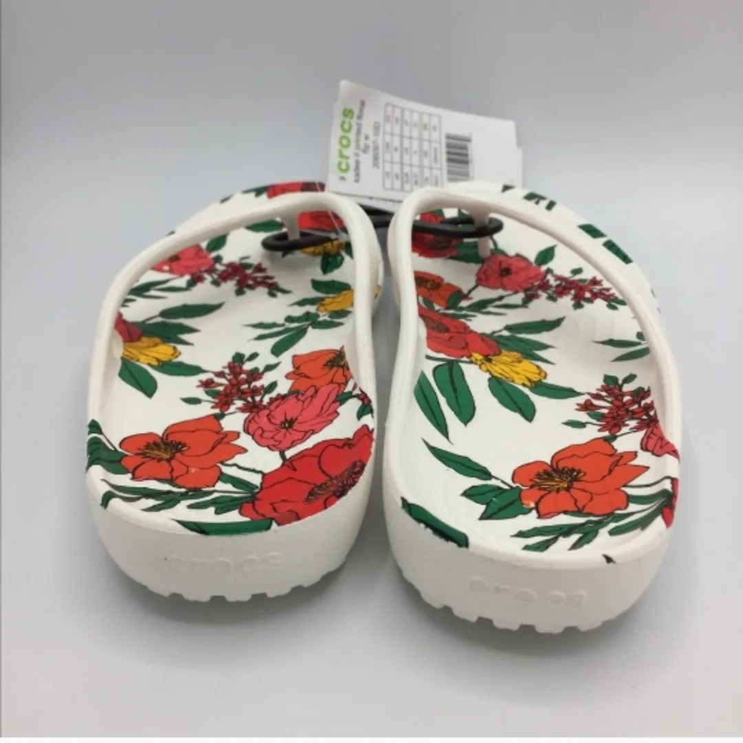 Crocs Kadee II Floral Flip Flops image indicator(5)