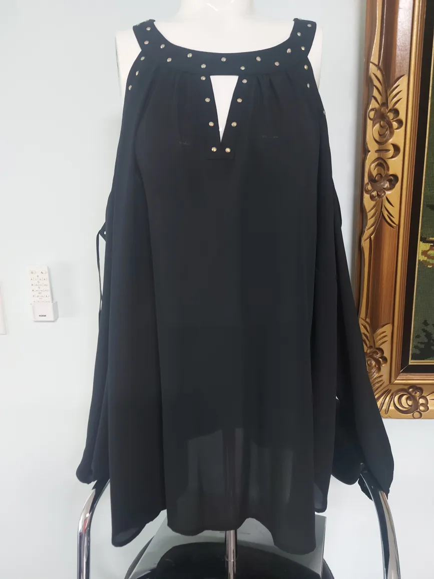 INC International Concepts Black Top thumbnail
