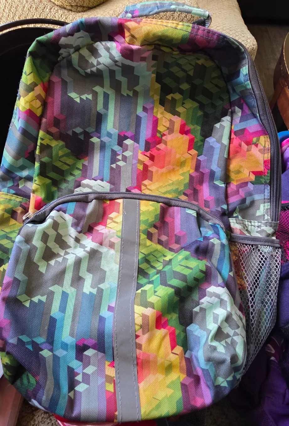 Kids' Backpack - Colorful Pattern thumbnail