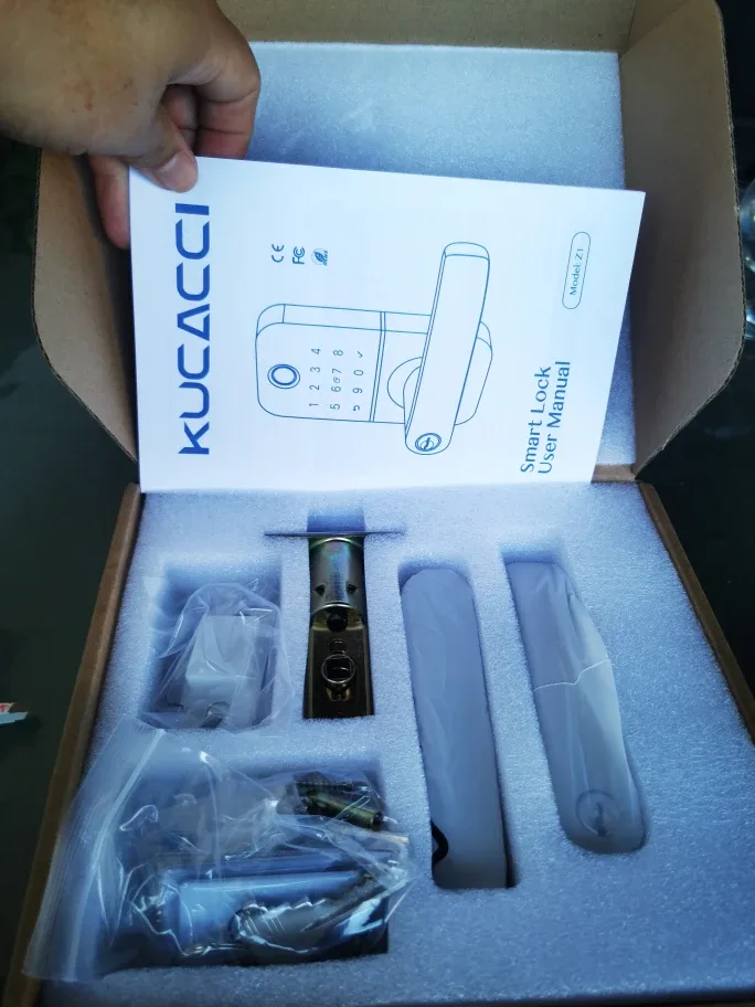 Kucacci Keypad Smart Door Lock with Handle - New image indicator(2)