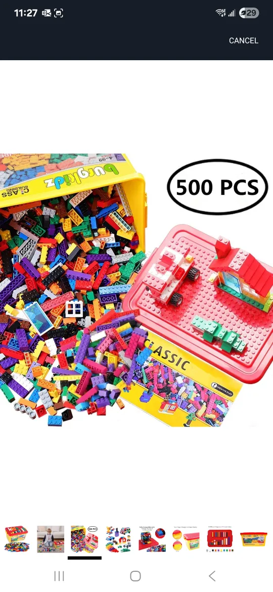Burgkidz Building Blocks - 500 Pieces thumbnail