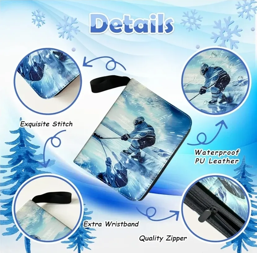 9-Pocket Hockey Card Binder - Holds 900 Cards image indicator(2)