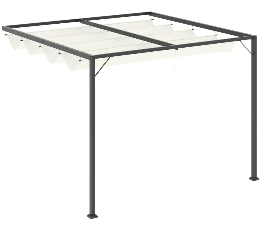 Brand new Retractable Canopy Pergola 10'x10'. on sale - photo 2