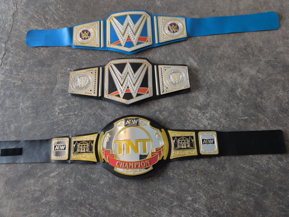 WWE & AEW Replica Championship Belts thumbnail