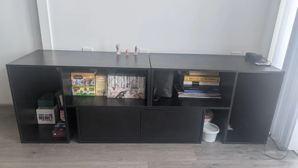 Deformable TV Stand With LED Strip & Power Outlets - 30% off thumbnail