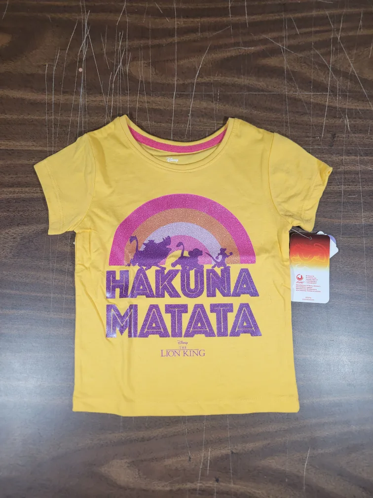 Disney Lion King Hakuna Matata Shirt - Size 3T thumbnail