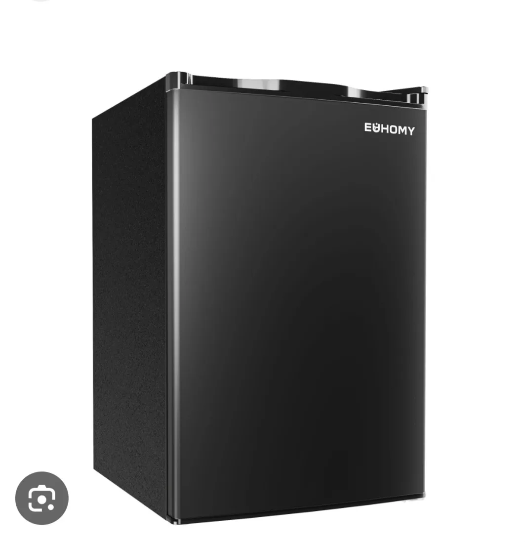 SIMZLIFE 4.4-cu ft Built-In Mini Fridge with Freezer ( Black ) thumbnail