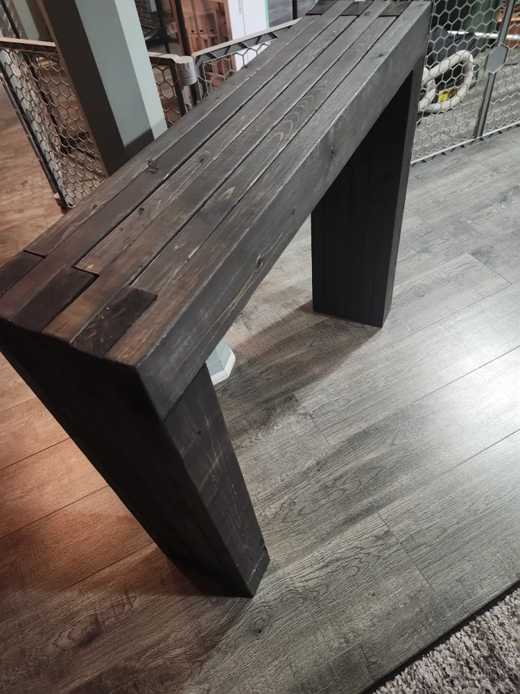 Heavy Wood Console Table image indicator(3)