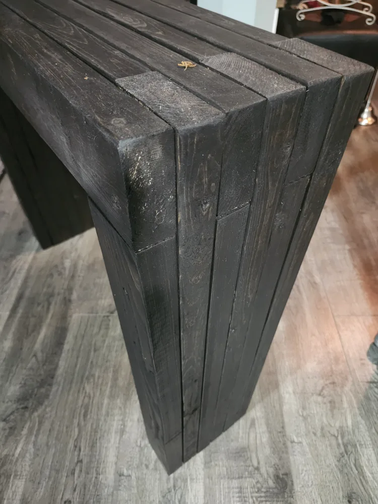 Heavy Wood Console Table image indicator(4)