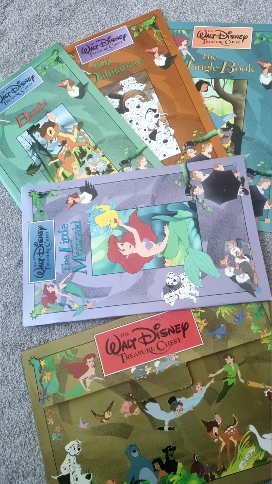 Walt Disney Treasure Chest Books & Picture thumbnail