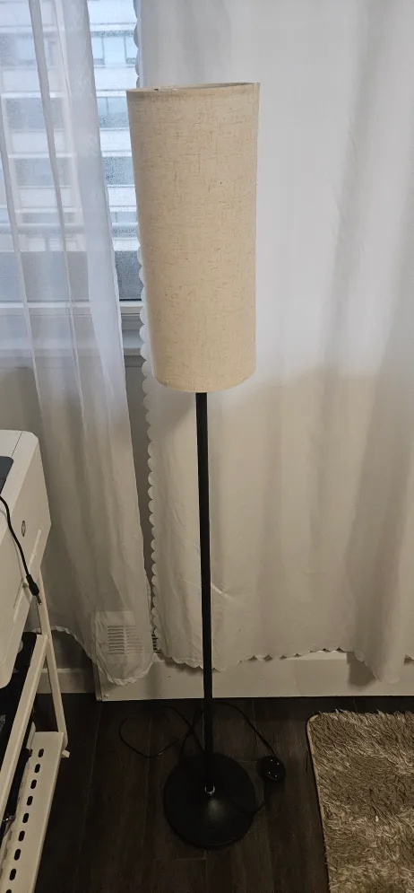 Beige Standing Lamp thumbnail