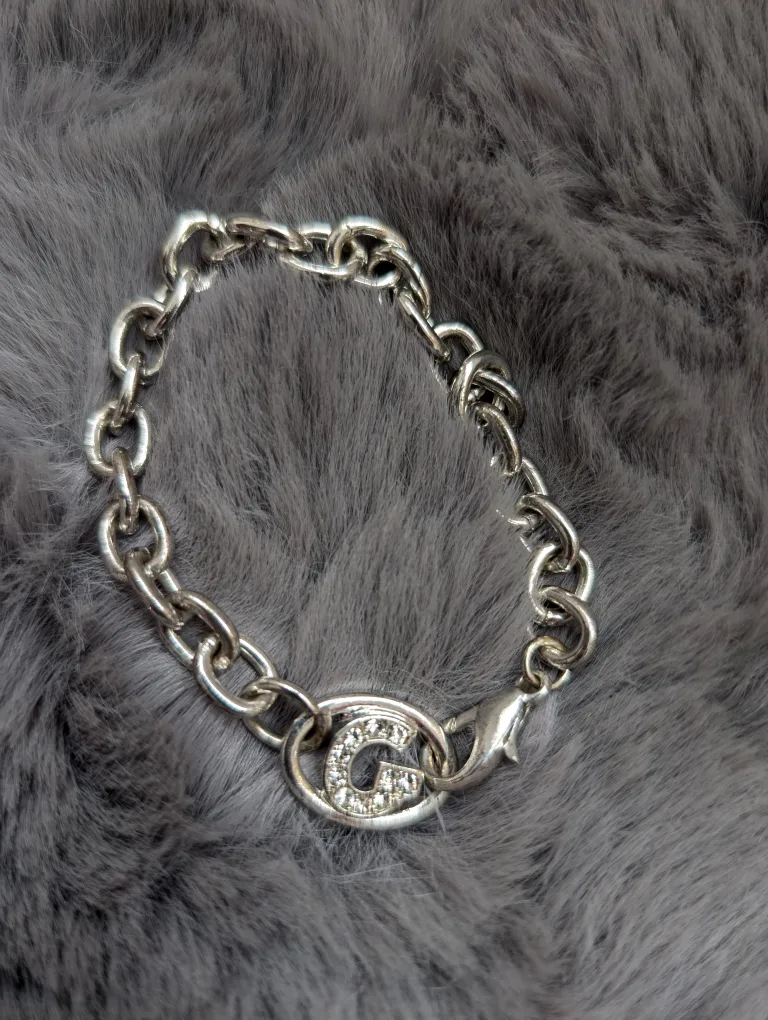Guess Silver Chain Bracelet thumbnail