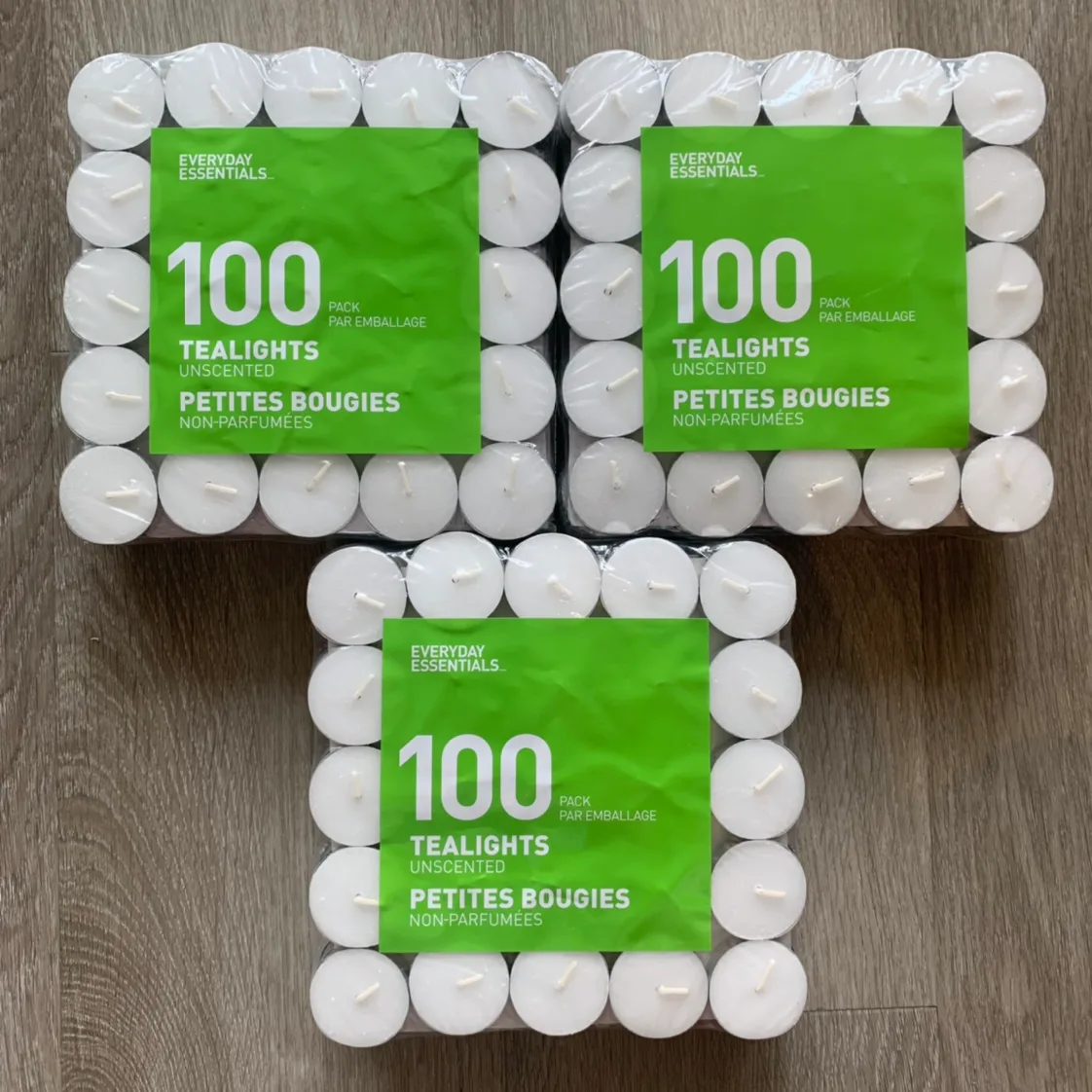 Tealight unscented candles x 300 thumbnail