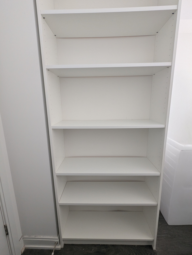White Bookcase