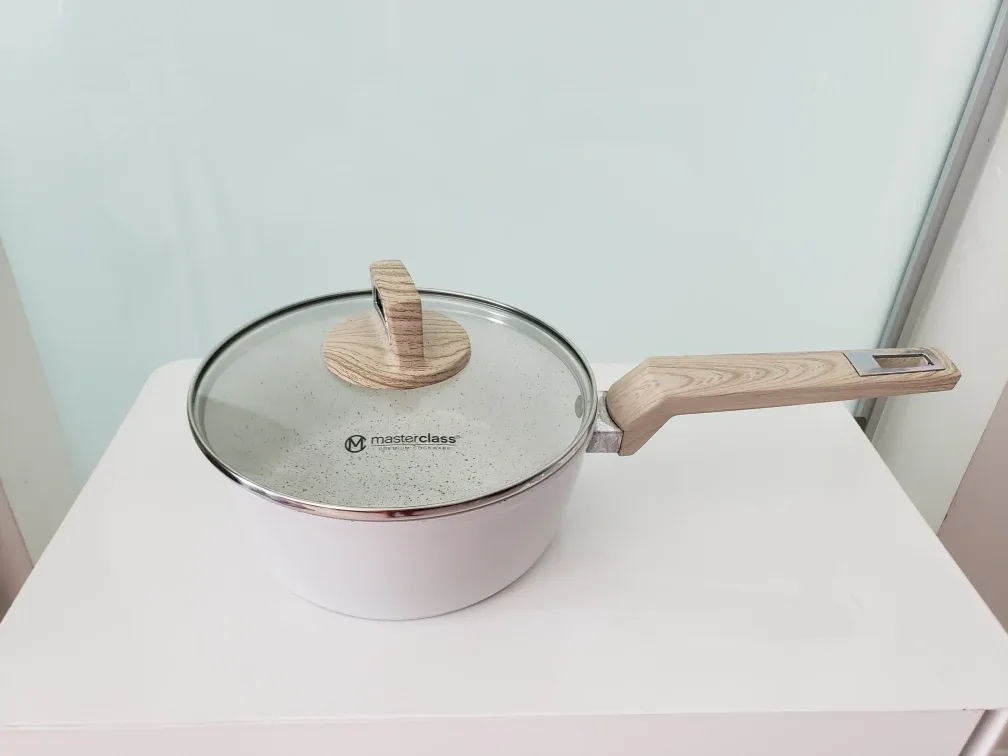 2qt Ceramic Saucepan with Lid thumbnail