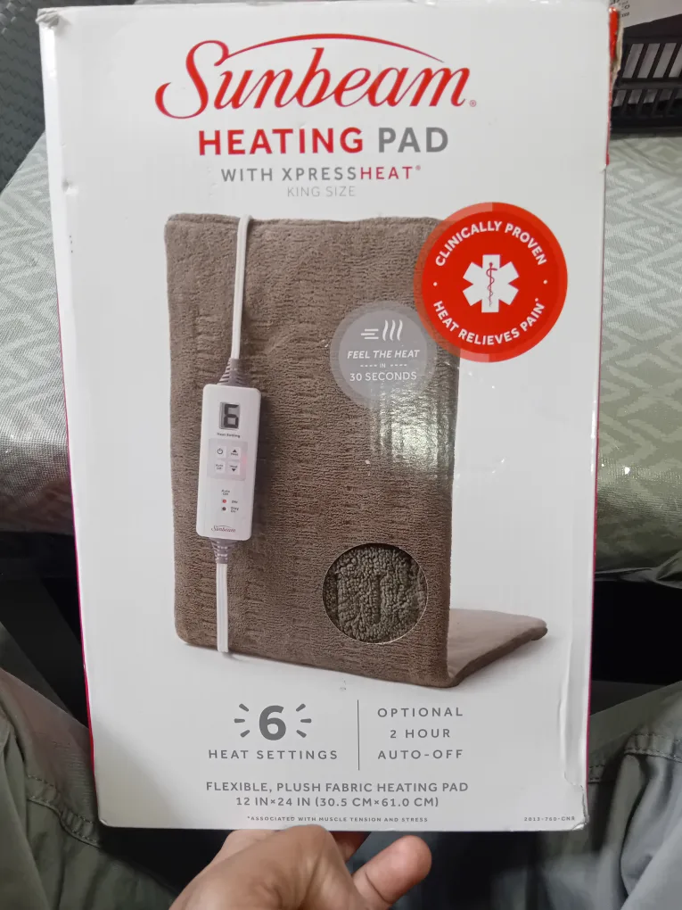 Sunbeam XpressHeat King Size Heating Pad thumbnail
