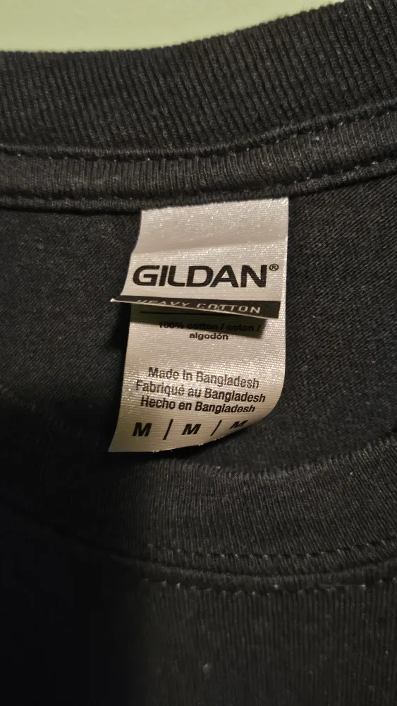 Gildan Black Slime Graphic T-Shirt - Size M image indicator(3)