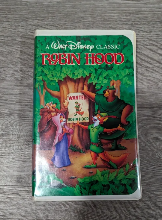 Walt Disney Classic Robin Hood VHS Tape thumbnail
